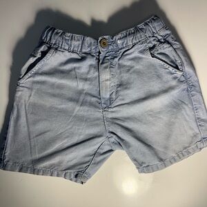 Zara Casual Chambray Shorts